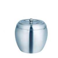 Apple shape Stainless Steel Ice Bucket