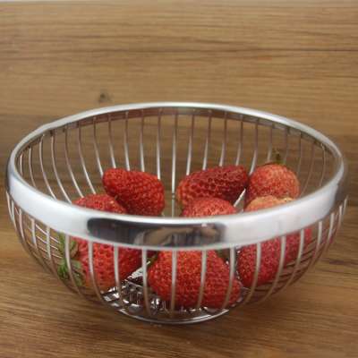 Kitchen Accessory Wire Basket Storage Bread Basket Metal Fruit basket