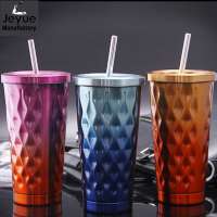 Professional customized Any color screen printing stainless steel travel mug