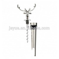 Three in One Stag Wine Stopper Bar Accessories Hunting Gift