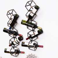 Stainless steel wine rack with 201 304 champagne polish mirror finish