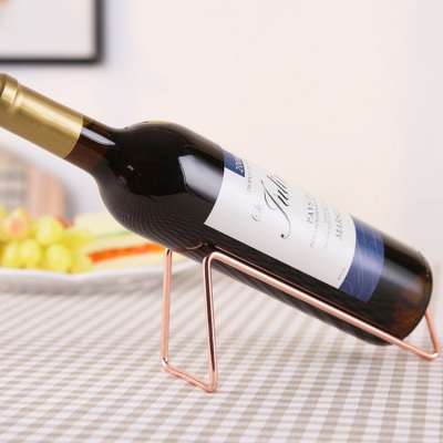 Hot sale single bottle wine holder & metal wine rack