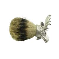 China manufacturer wholesale nature and brown 100% Pure badger shaving brush with good price