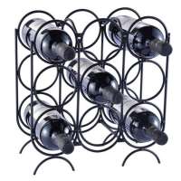 Wall Mounted Wine Cork Storage Metal Wine Glass holder Rack