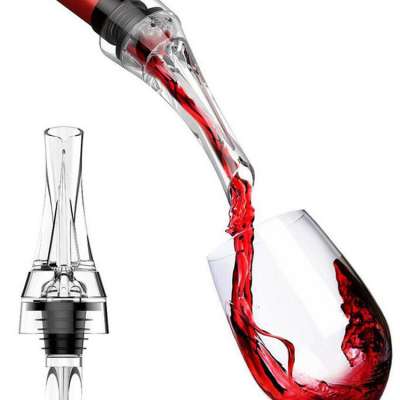 Cheap Wine Aerator 2017 Popular Patent magic glass wine decanter