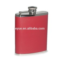 Stainless Steel Disposable Leather Liquor Flask